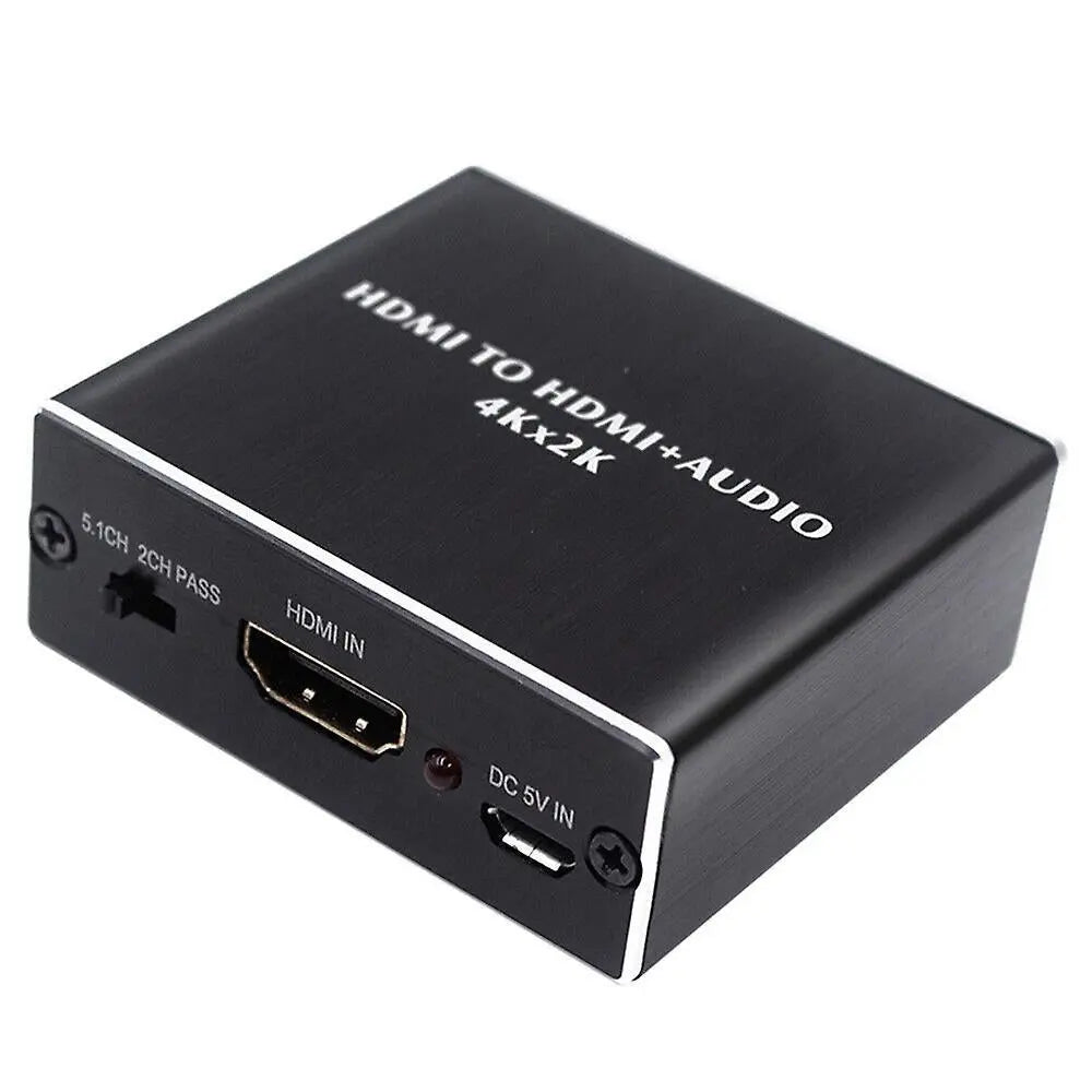 4K HDMI Audio Extractor Converter to HDMI + Optical SPDIF + 3.5mm Wholesale Hub