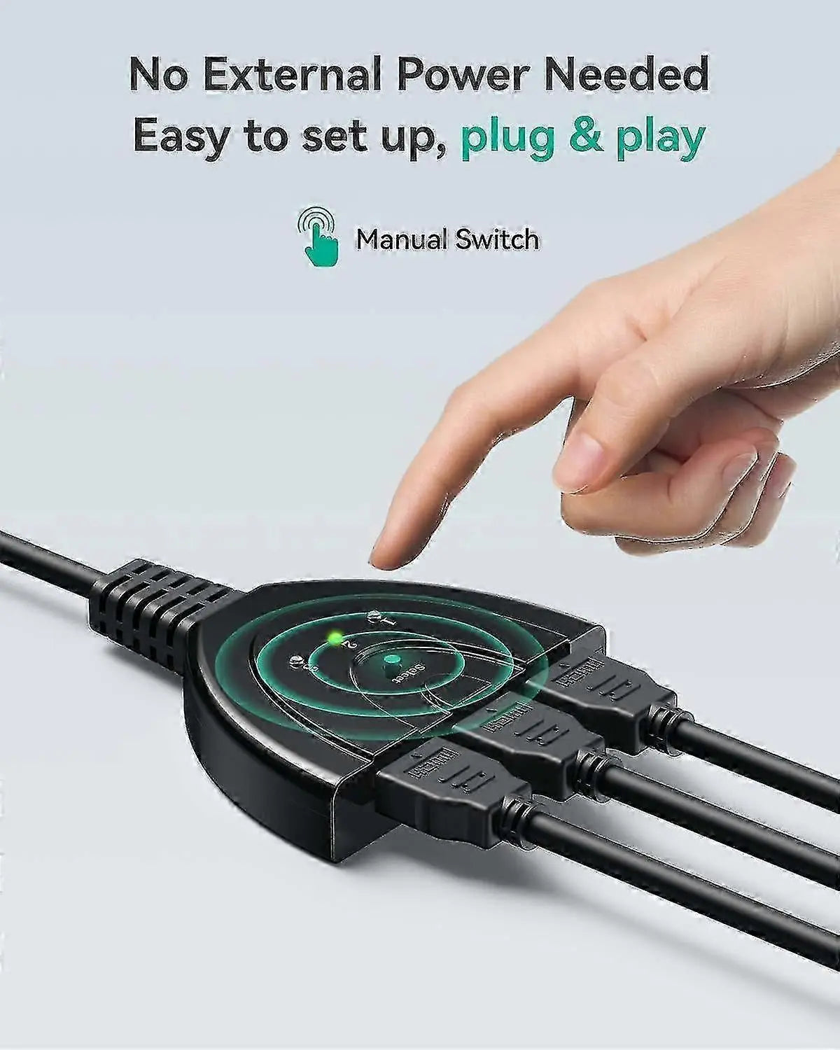 3 In 1 Out HDMI Switcher Wholesale Hub