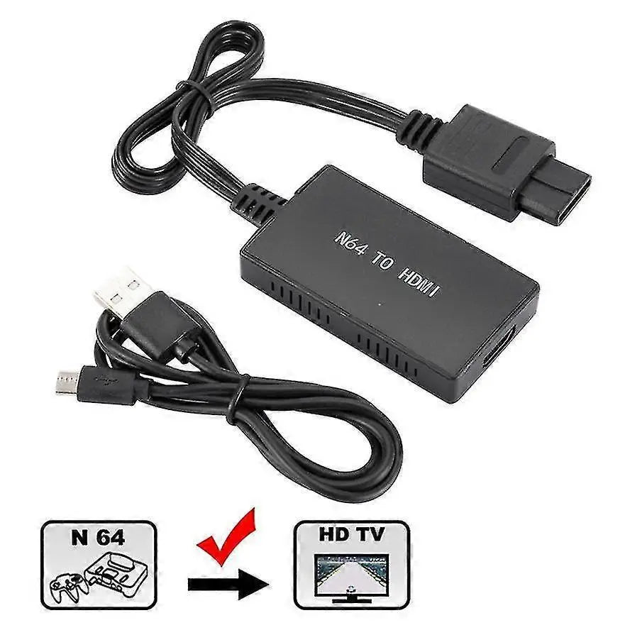 N64 to HDMI Converter HD Link Cable for N64/NGC Consoles Wholesale Hub