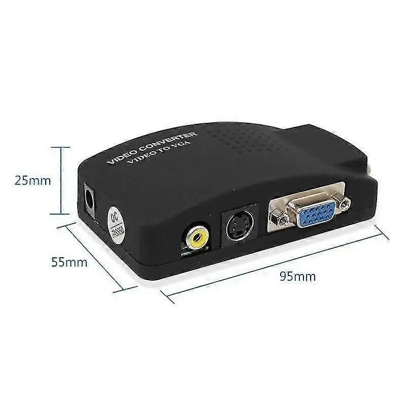 Video to VGA Converter with S-Video Output Wholesale Hub