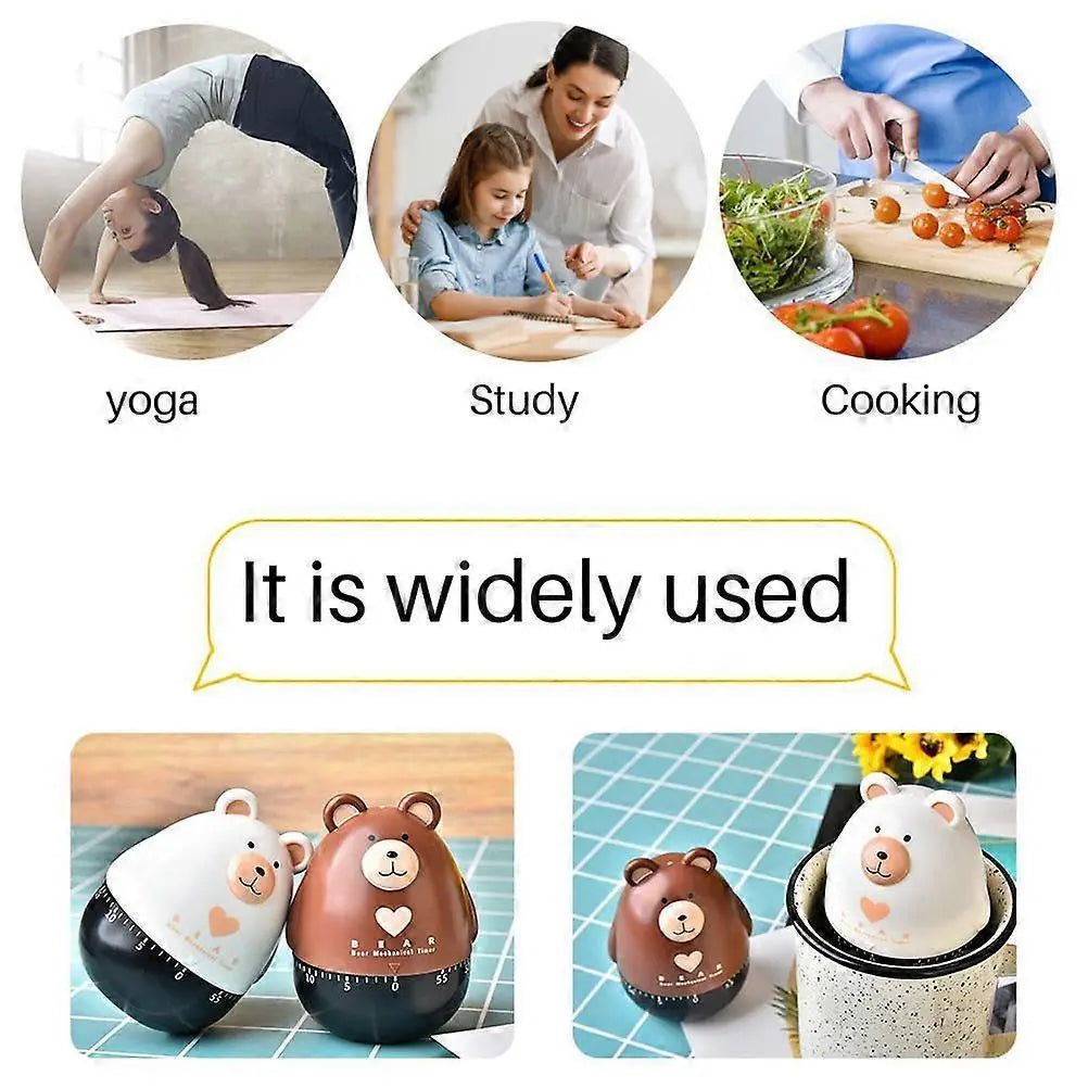 Bear Kitchen Timer - Mechanical Timer for Cooking & Baking Wholesale Hub