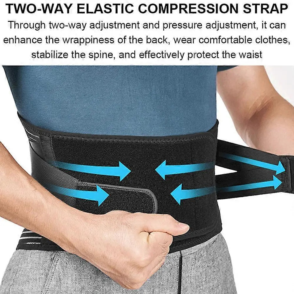 Low Back Pain Relief Belt - Breathable Lumbar Disc Support Wrap L Wholesale Hub