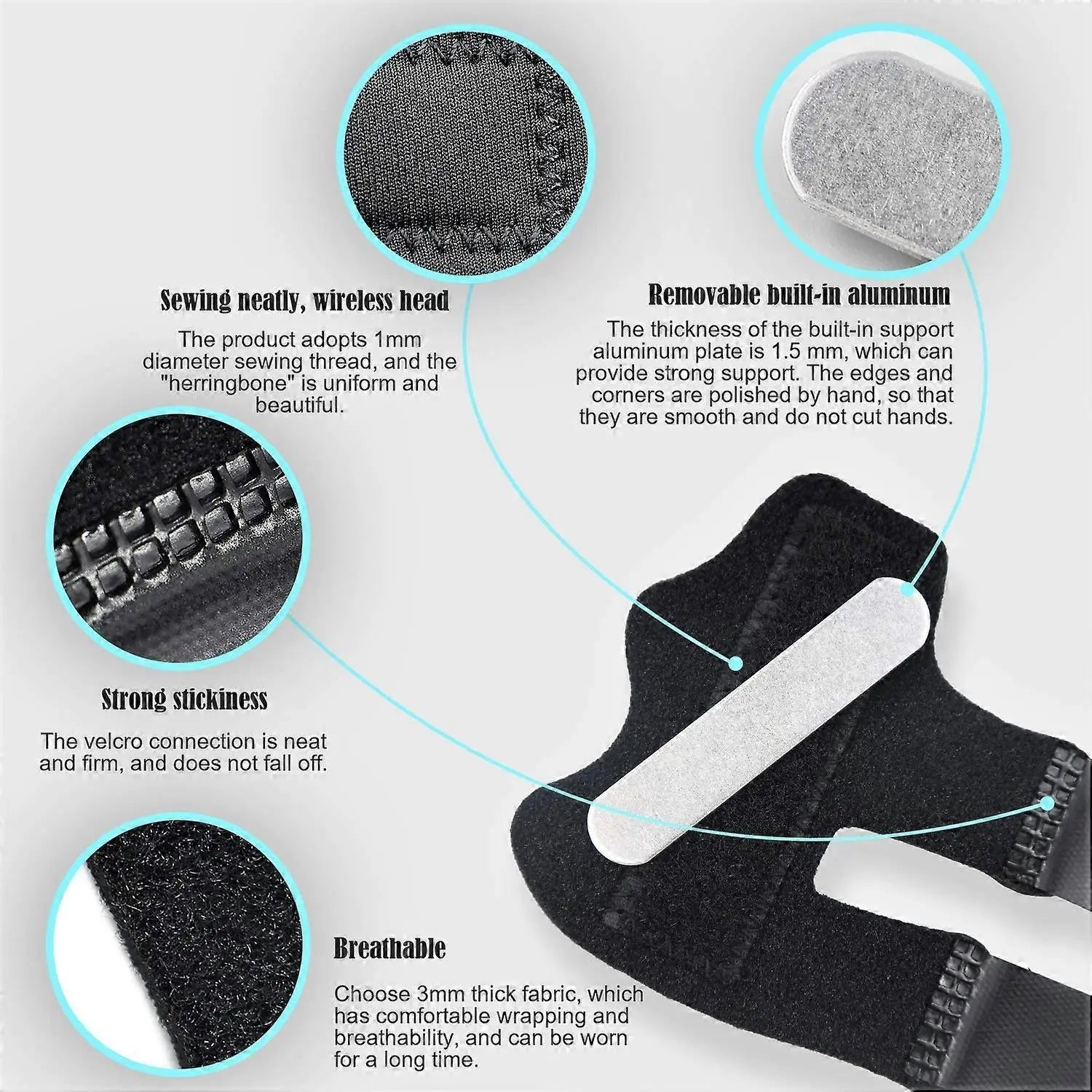 4pcs Trigger Finger Splints - Brace for Broken Finger, Arthritis & Pain Relief Wholesale Hub