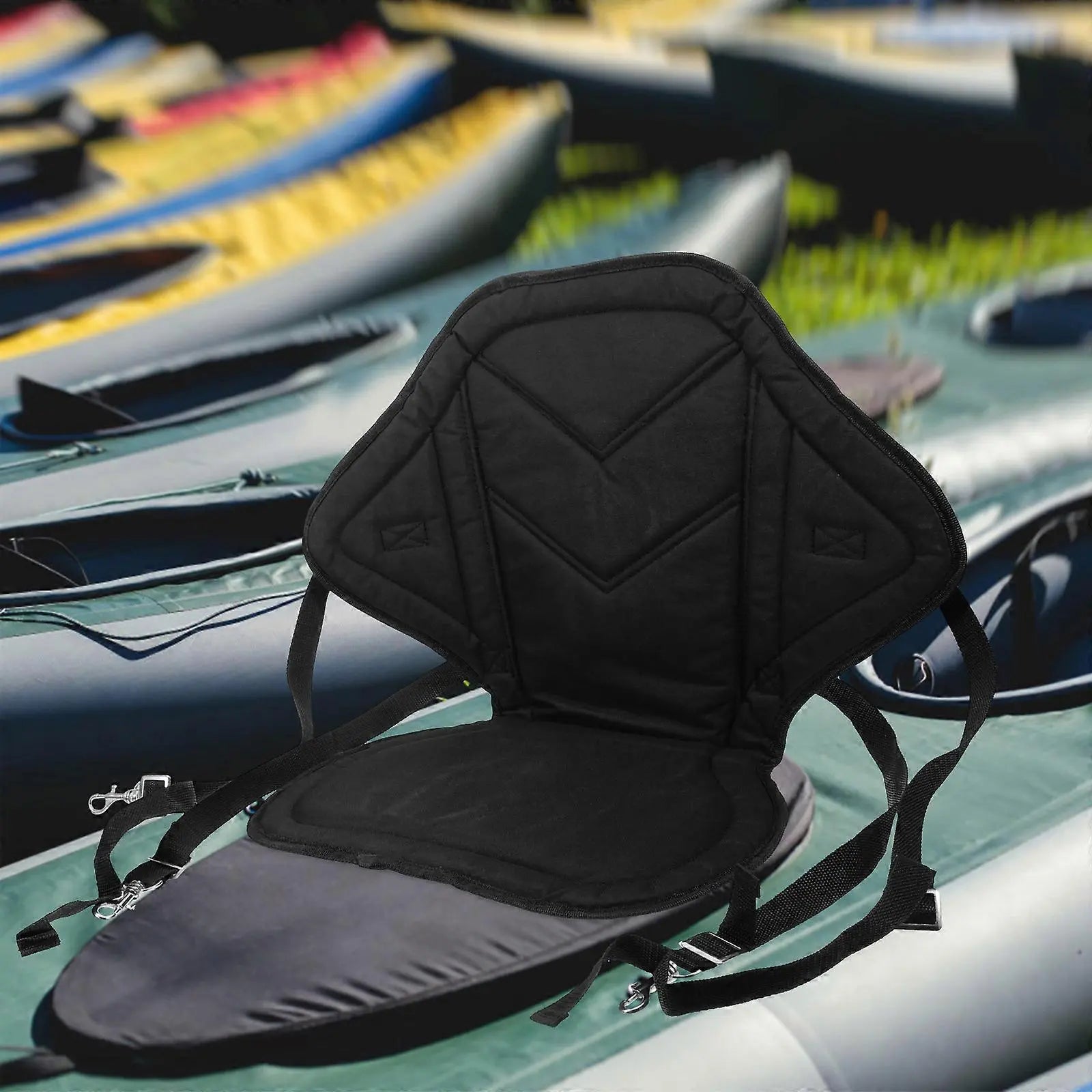 Kayak Backrest Cushion - Comfortable & Reusable Support Pad for Canoeing & Kayaking Wholesale Hub