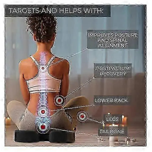 Tailbone Relief Seat Cushion - Office Chair Pad for Coccyx & Lower Back Pain Wholesale Hub
