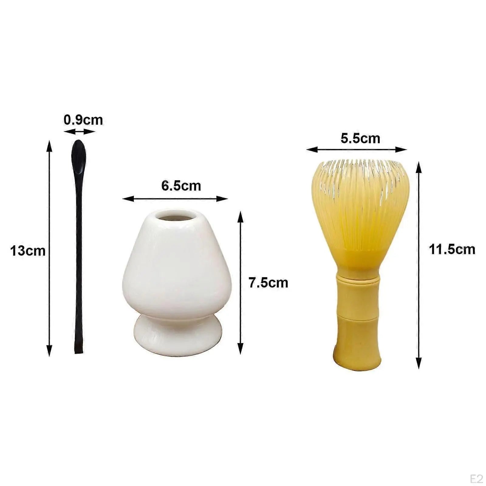 3pcs Matcha Whisk Set - Traditional Spoon, Tea Bowl, Matcha Accessories Wholesale Hub