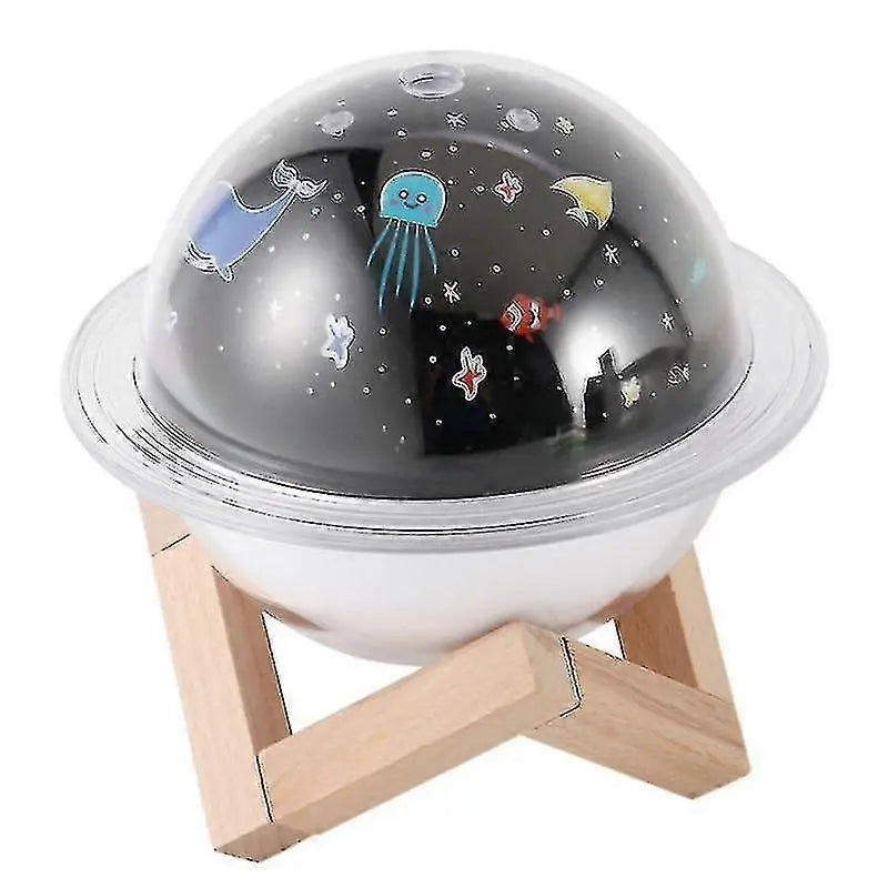 Planet Humidifier with Light, 250ml Mini Air Humidifier for Home or Desk Wholesale Hub