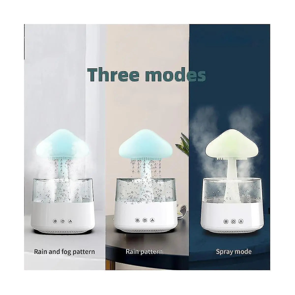 Rain Cloud Humidifier Diffuser, USB Mini Desktop Humidifier Wholesale Hub