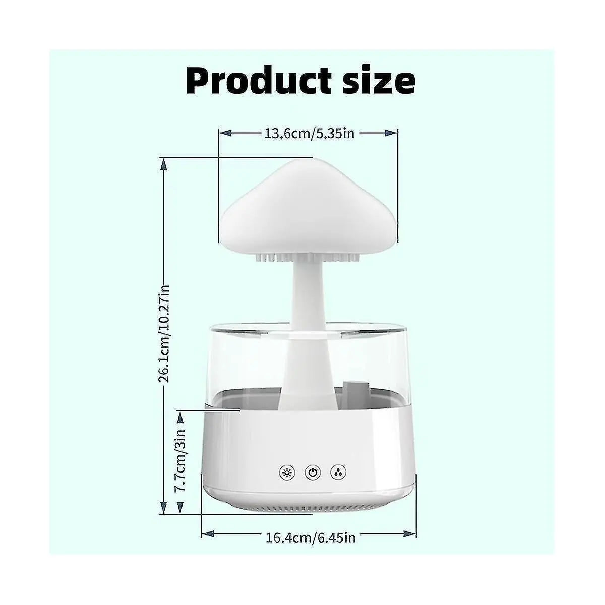 Rain Cloud Humidifier Diffuser, USB Mini Desktop Humidifier Wholesale Hub