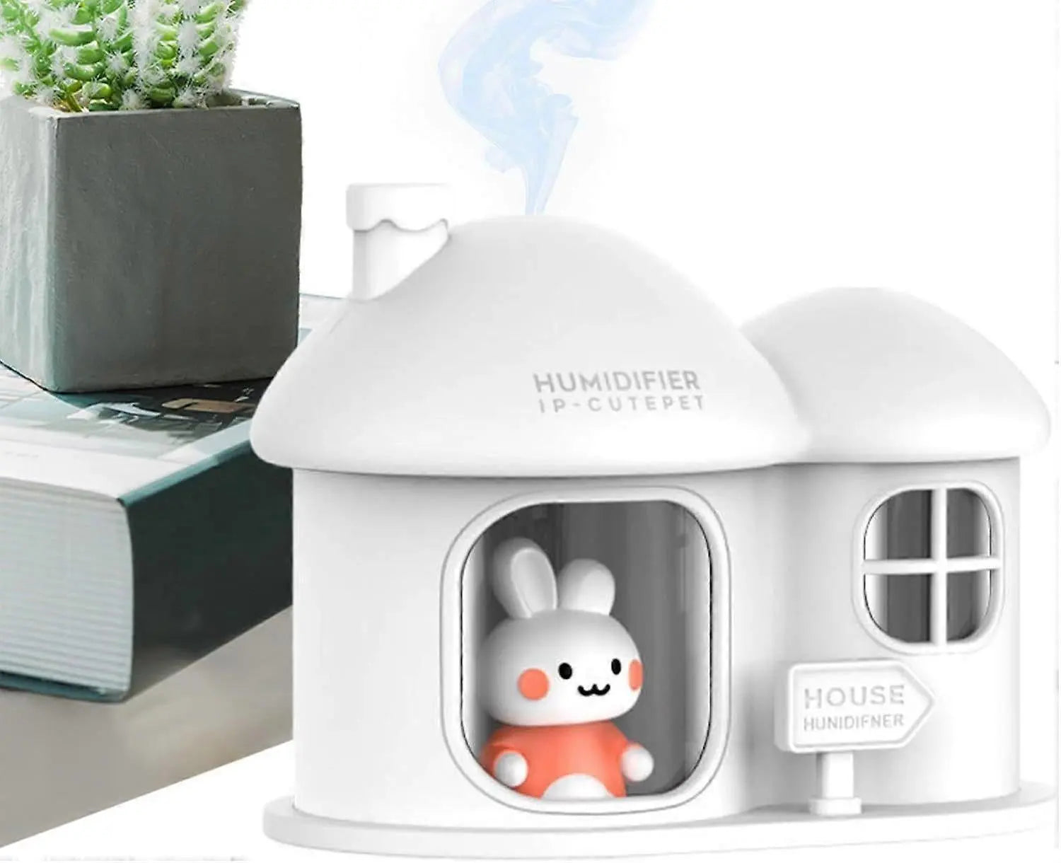 300ml Small Air Humidifier with Color Light, Quiet Mini Humidifier for Home Wholesale Hub