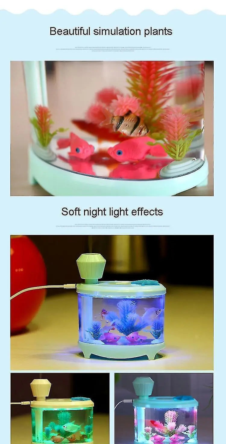 460ml USB Air Humidifier with Colorful Night Light, Cool Mist Maker Wholesale Hub
