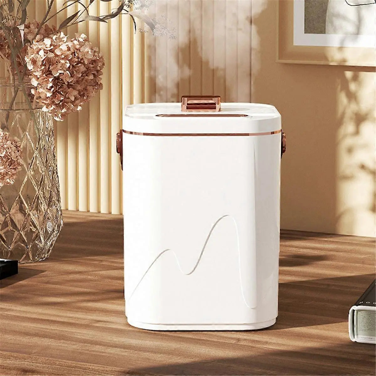1800ml Cool Mist Desk Humidifier, Large Capacity Air Humidifier (White) Wholesale Hub