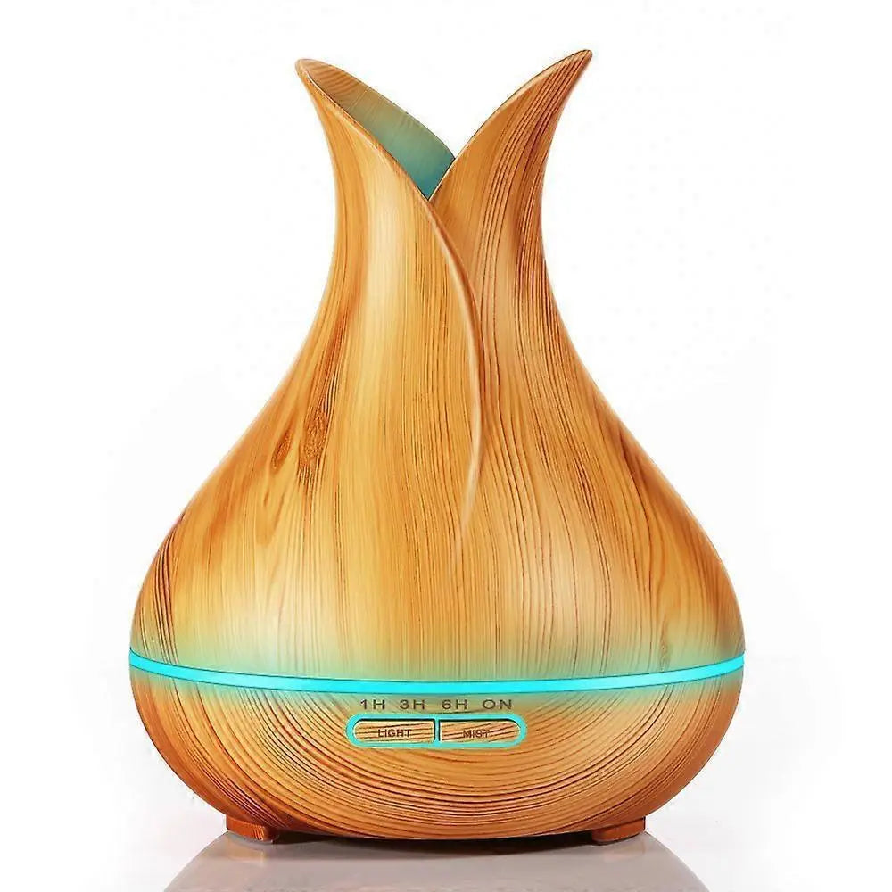 Light Wood Aroma Humidifier, Ultrasonic Air Mist Diffuser Wholesale Hub