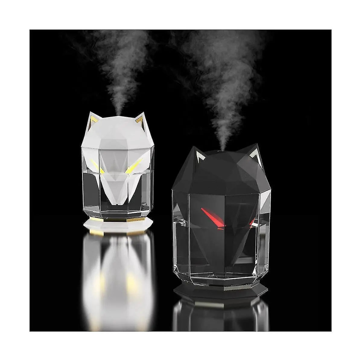 650ml Wolf Shaped Cool Mist Humidifier for Bedroom, Gaming Desk Humidifier Wholesale Hub
