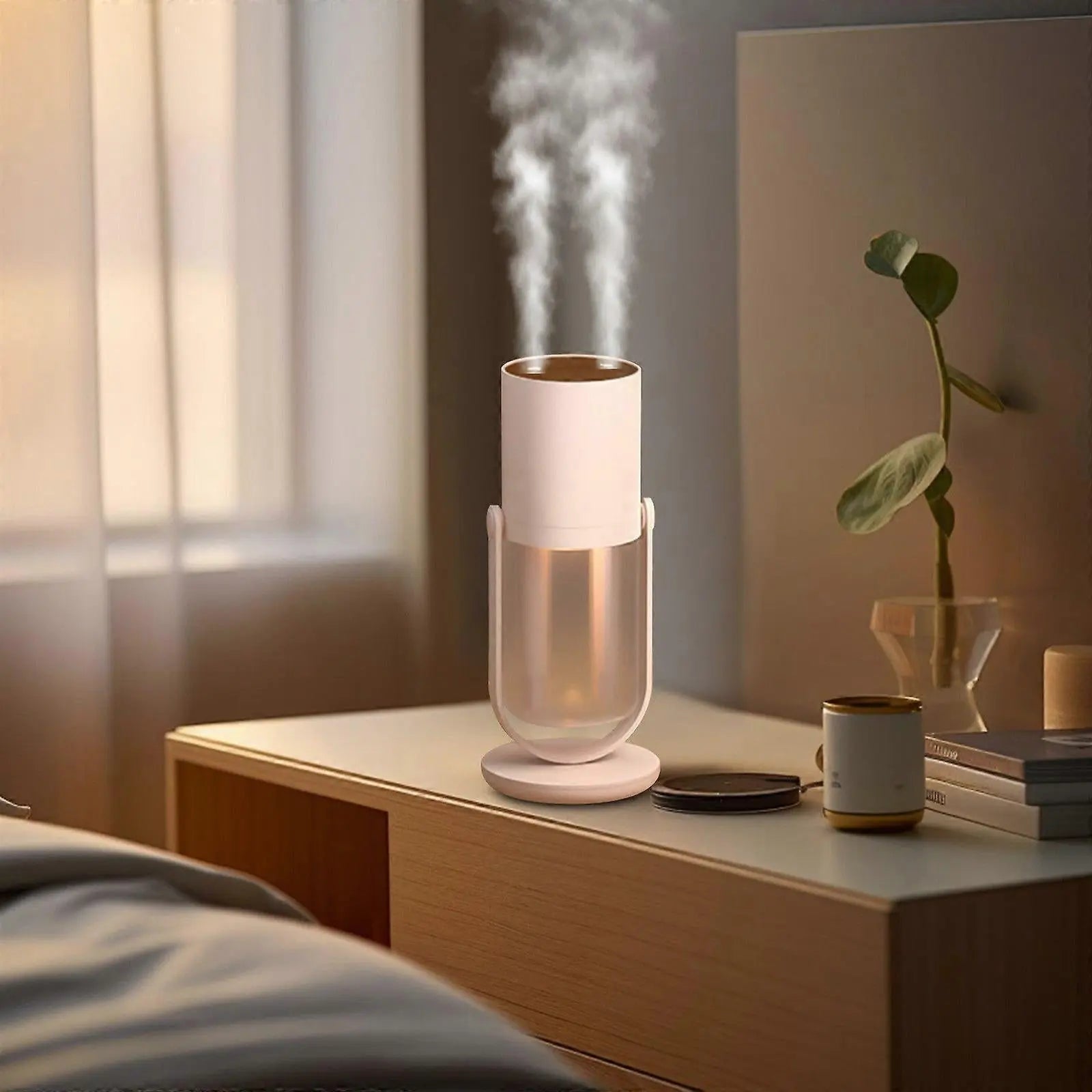 Rotating Spray USB Car Humidifier, Desktop Aromatherapy Mist Diffuser Wholesale Hub