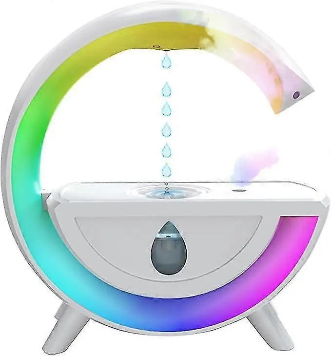 800ml Anti-Gravity Rain Cloud Humidifier, Cool Mist Humidifier with 7-Color Light Wholesale Hub