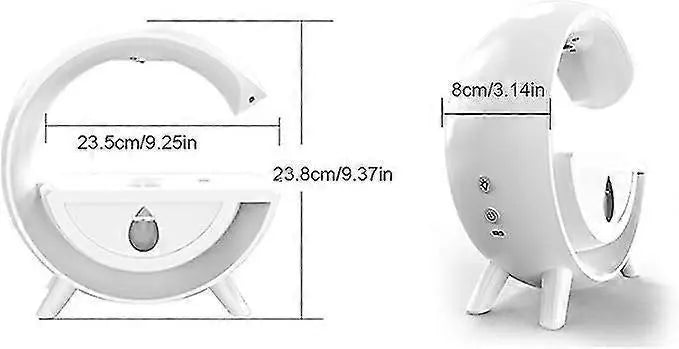 800ml Anti-Gravity Rain Cloud Humidifier, Cool Mist Humidifier with 7-Color Light Wholesale Hub