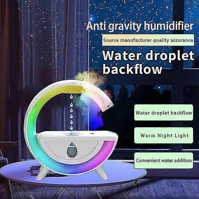 800ml Anti-Gravity Rain Cloud Humidifier, Cool Mist Humidifier with 7-Color Light Wholesale Hub