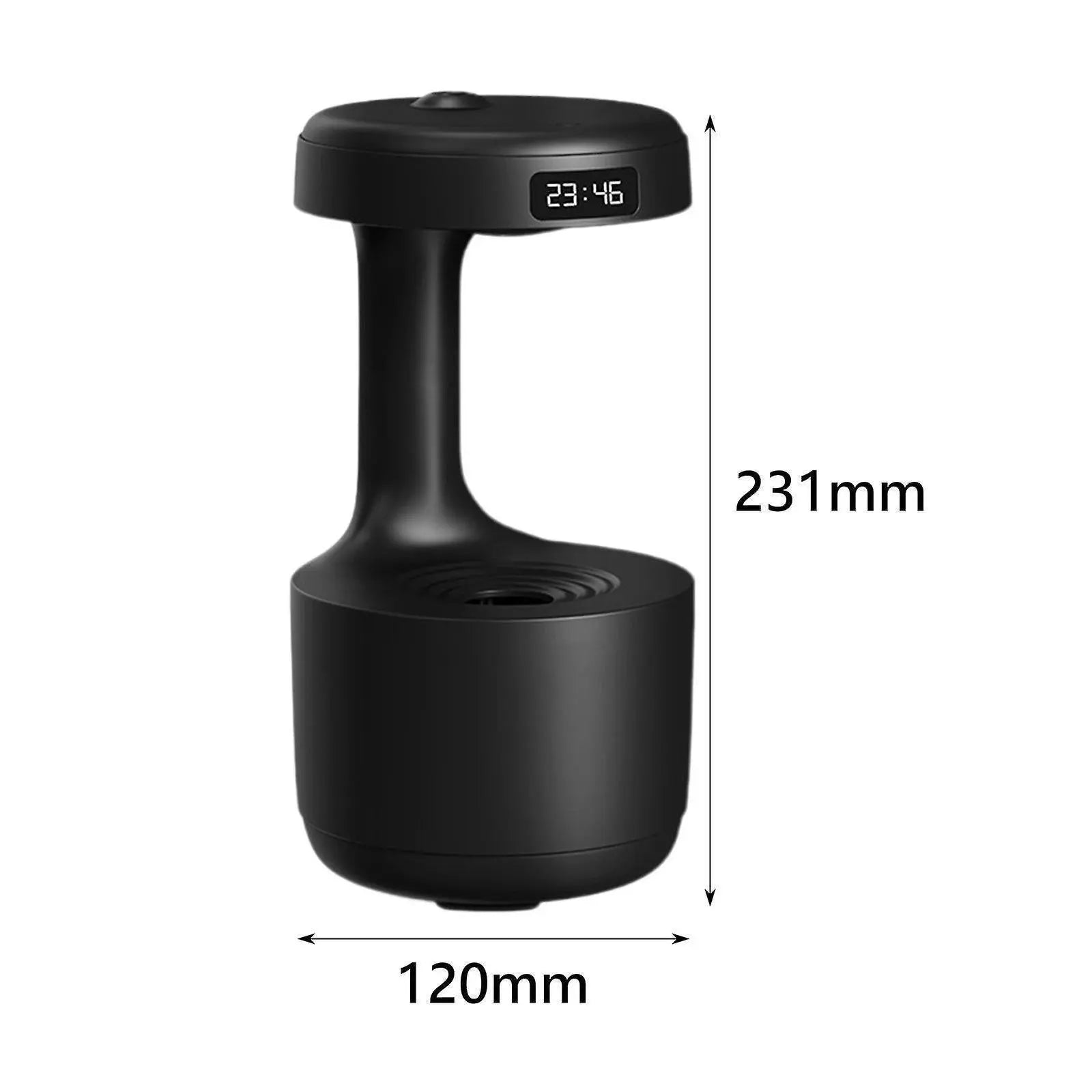 Mini Air Humidifier, Quiet Desktop Black Humidifier for Bedroom or Home Use Wholesale Hub