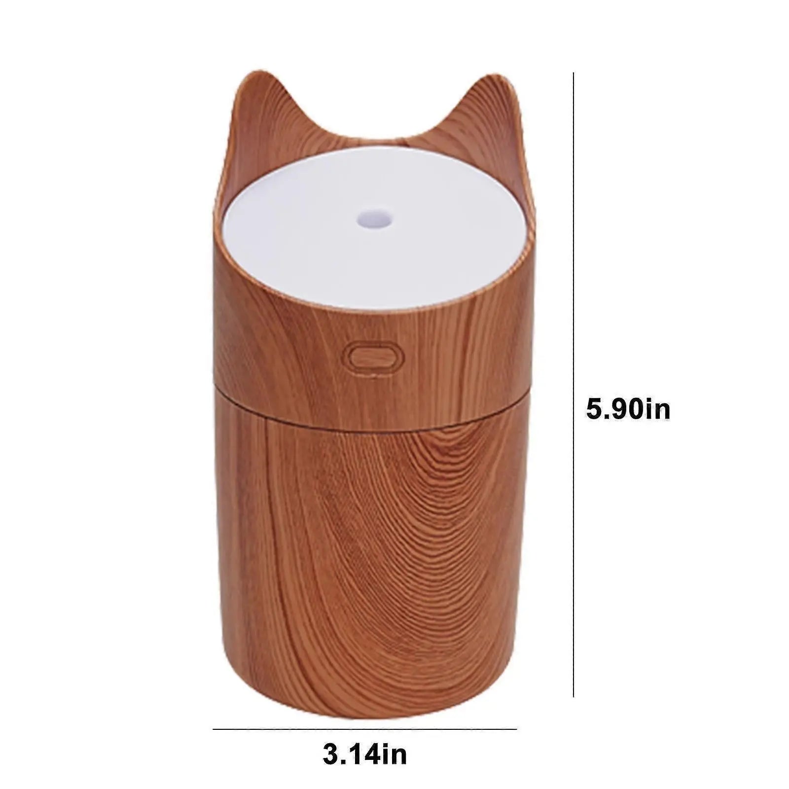 Mini Cool Mist Humidifier with Ambient Light, Quiet Personal Air Humidifier for Bedroom Wholesale Hub