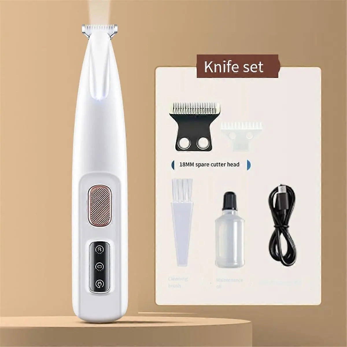 Cat Paw Hair Trimmer, Pet Foot Grooming Electric Shaver Wholesale Hub