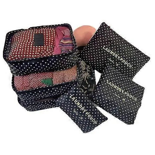 Waterproof Packing Cubes Sorting Organizer Travel Bag Set Wholesale Hub