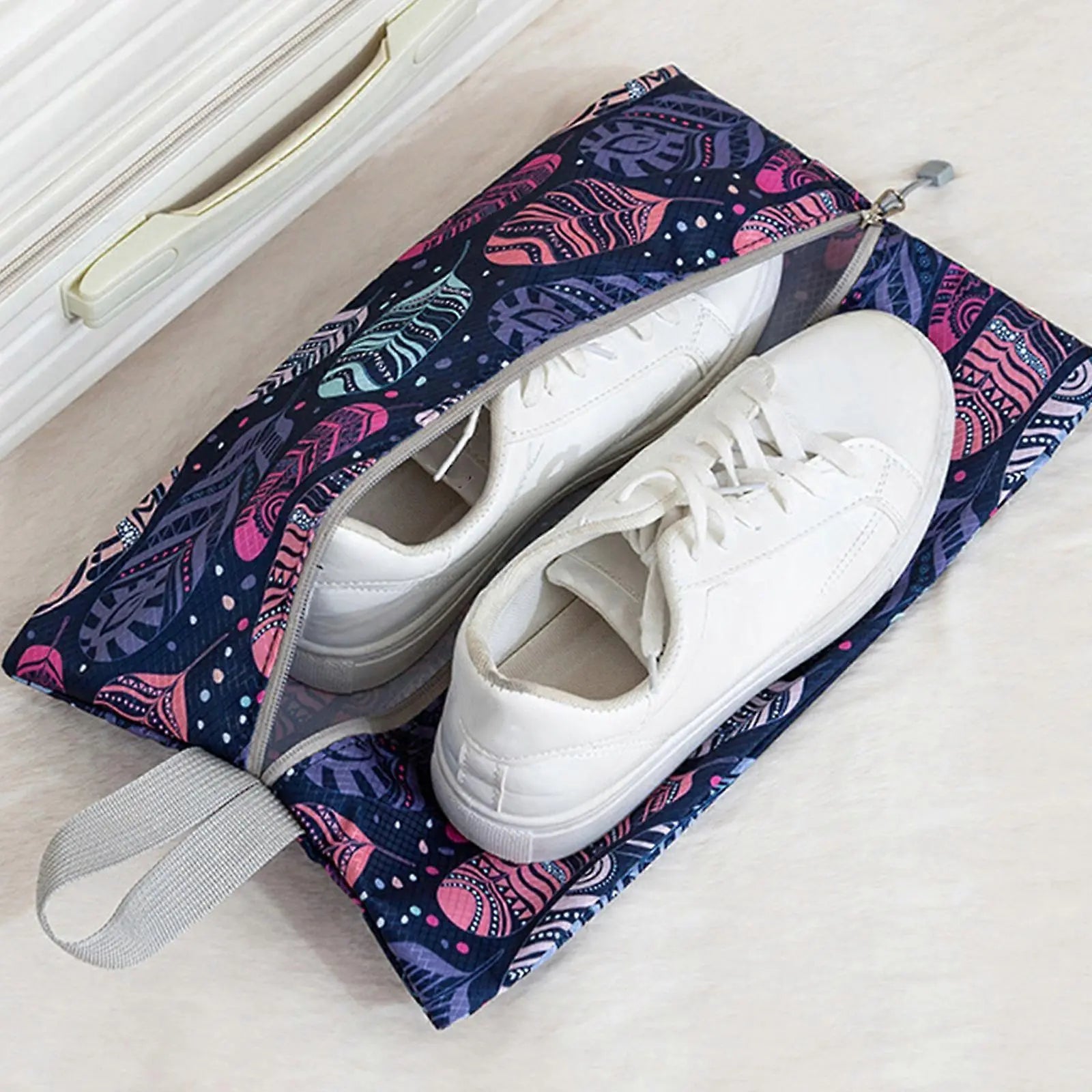 4pcs Travel & Home Packing Cubes with Printed Design for Easy Organization Wholesale Hub