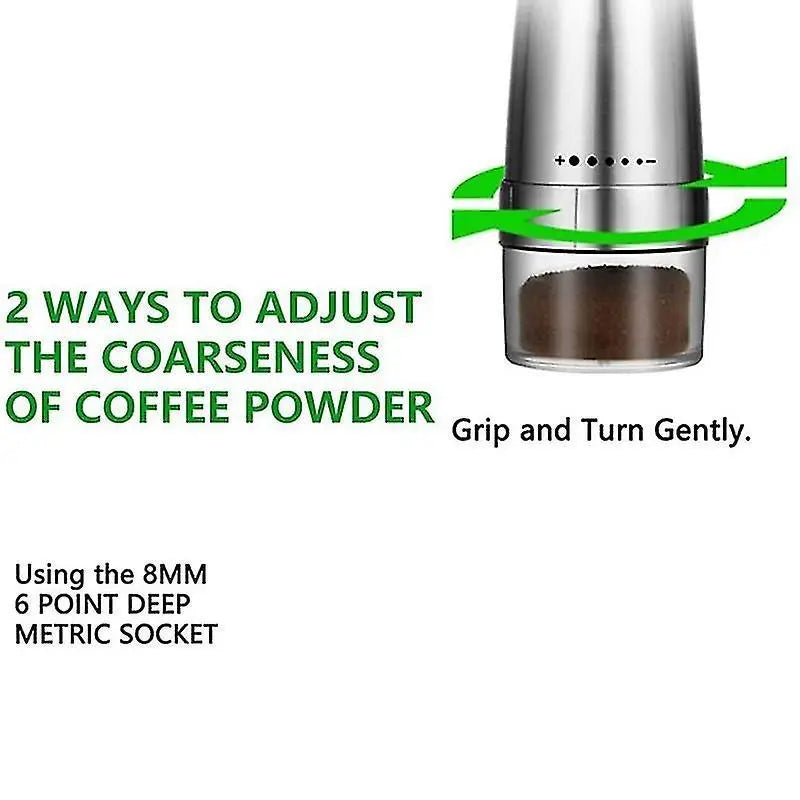 Electric Coffee Grinder - USB Rechargeable Portable Bean Mill for Home Use Wholesale Hub