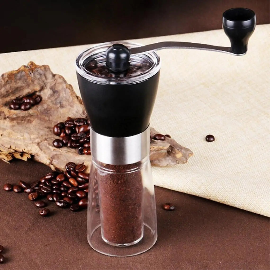 Manual Coffee Grinder - Ceramic Burr, Portable Stainless Steel Coffee Hand Grinder Wholesale Hub