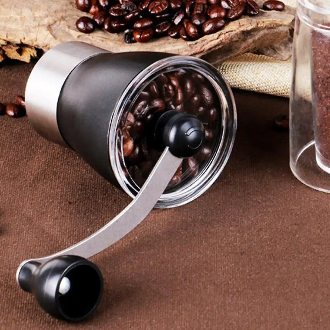 Manual Coffee Grinder - Ceramic Burr, Portable Stainless Steel Coffee Hand Grinder Wholesale Hub
