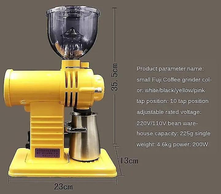 220V Electric Coffee Grinder - Compact Single Bean Grinder for Home Use Wholesale Hub