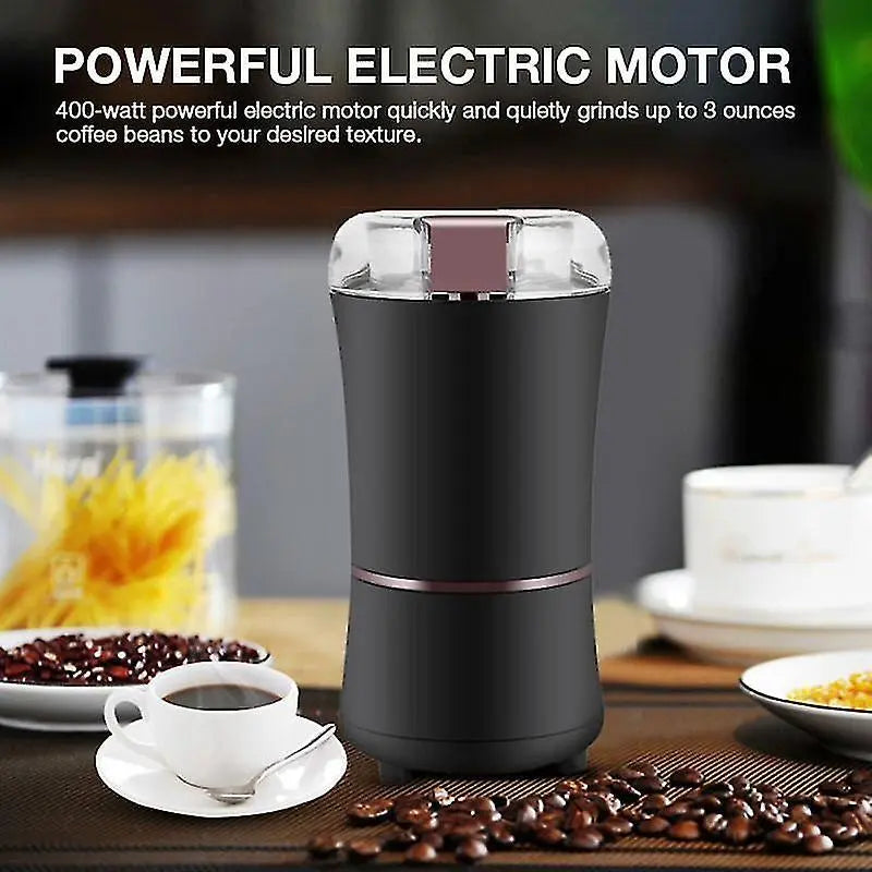 400W Electric Coffee Grinder - Stainless Steel Bean & Spice Mill Wholesale Hub