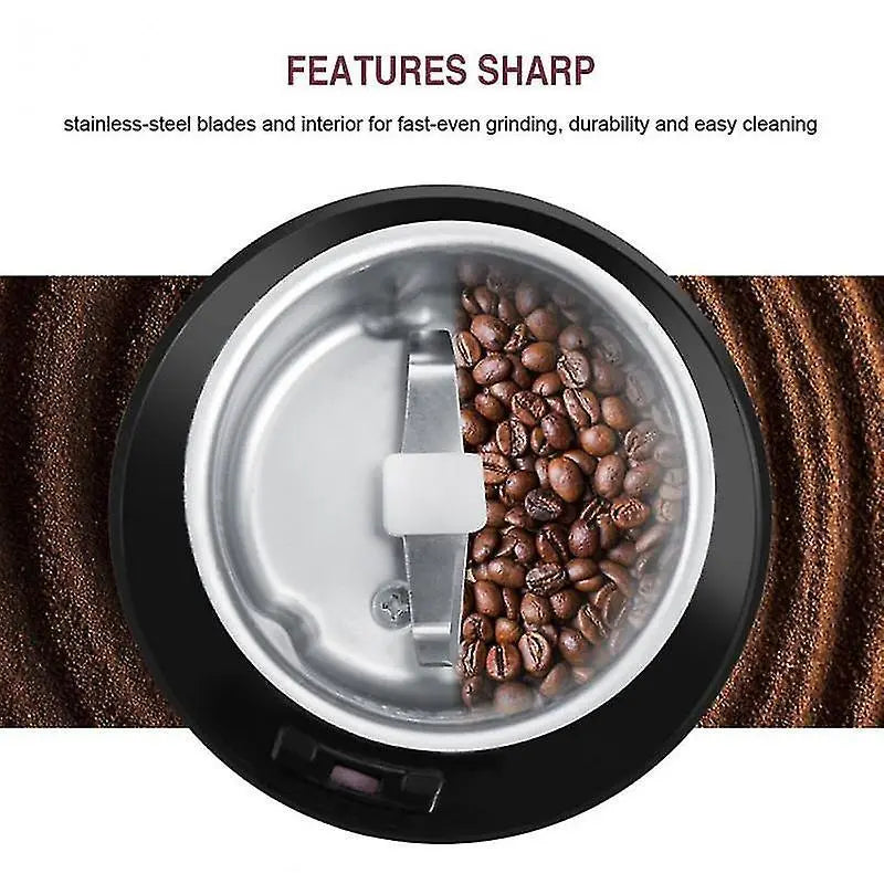 400W Electric Coffee Grinder - Stainless Steel Bean & Spice Mill Wholesale Hub