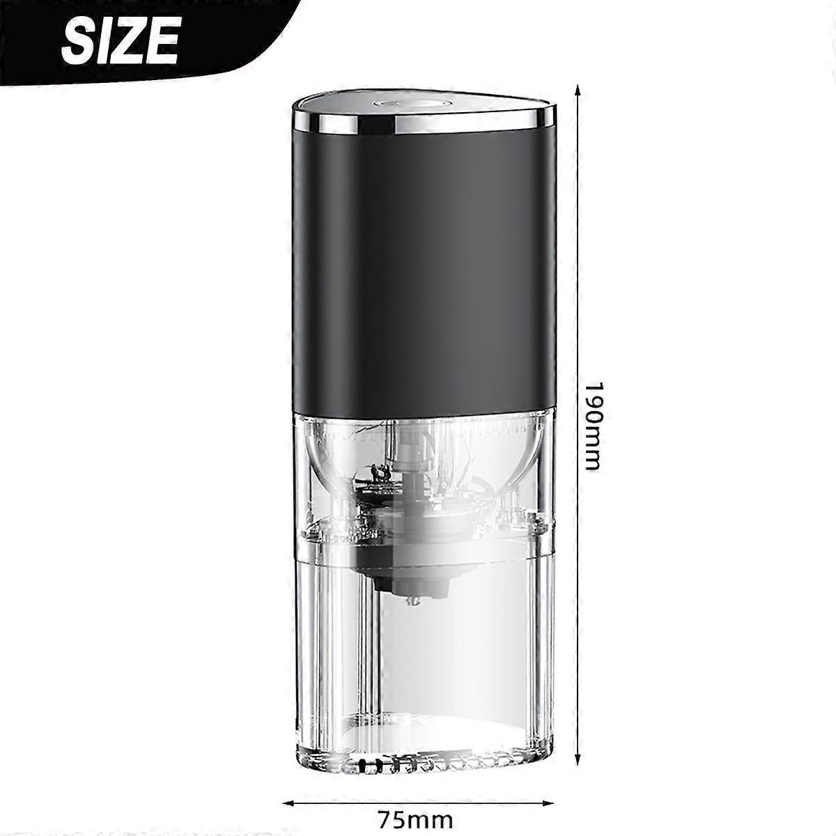 Electric Burr Coffee Grinder - Mini Cordless Coffee Bean Grinder for Home & Travel Wholesale Hub