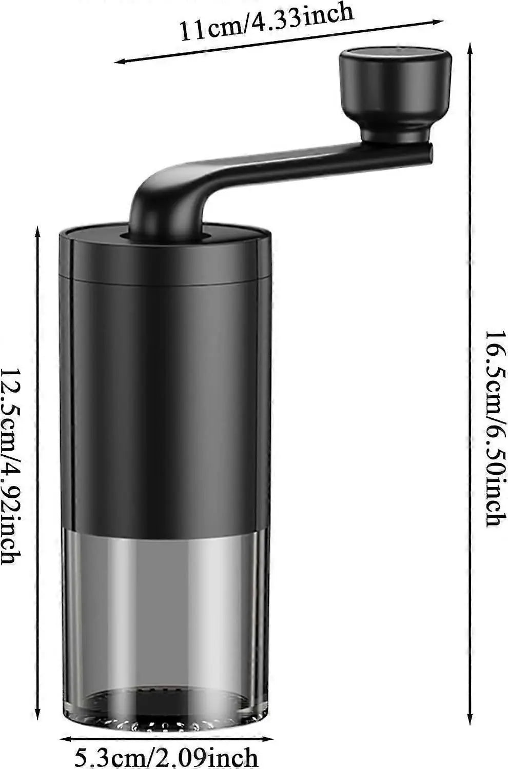 Manual Coffee Grinder - Adjustable Quiet Hand Grinder for Americano & Espresso Wholesale Hub