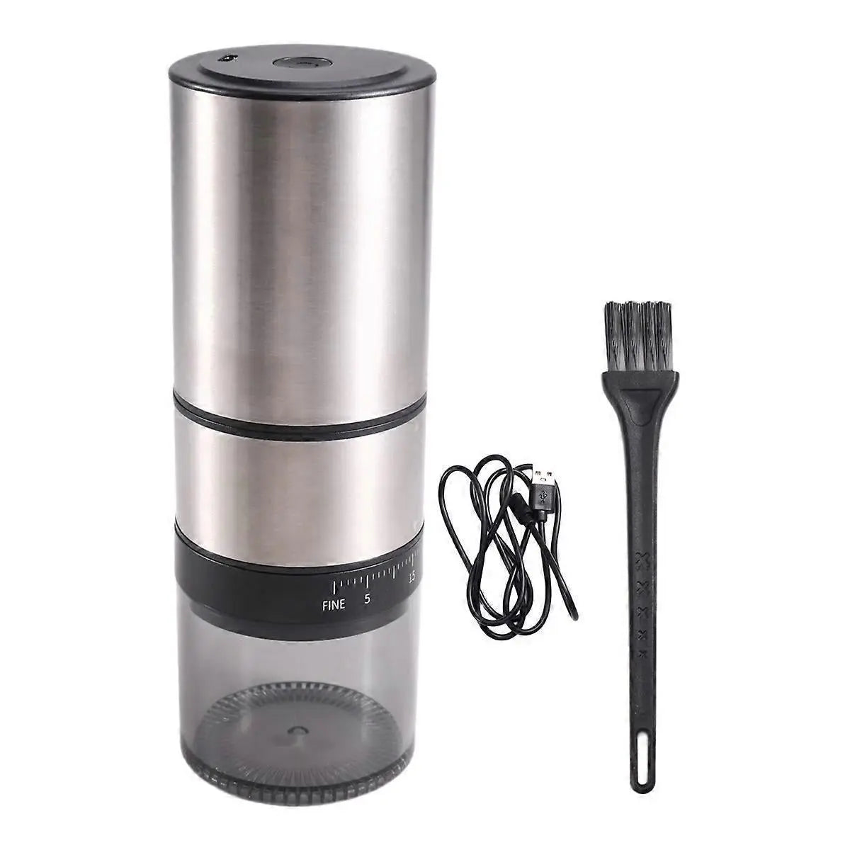 Electric Coffee Grinder - Rechargeable USB Bean Mill, Portable Automatic Grinder Wholesale Hub