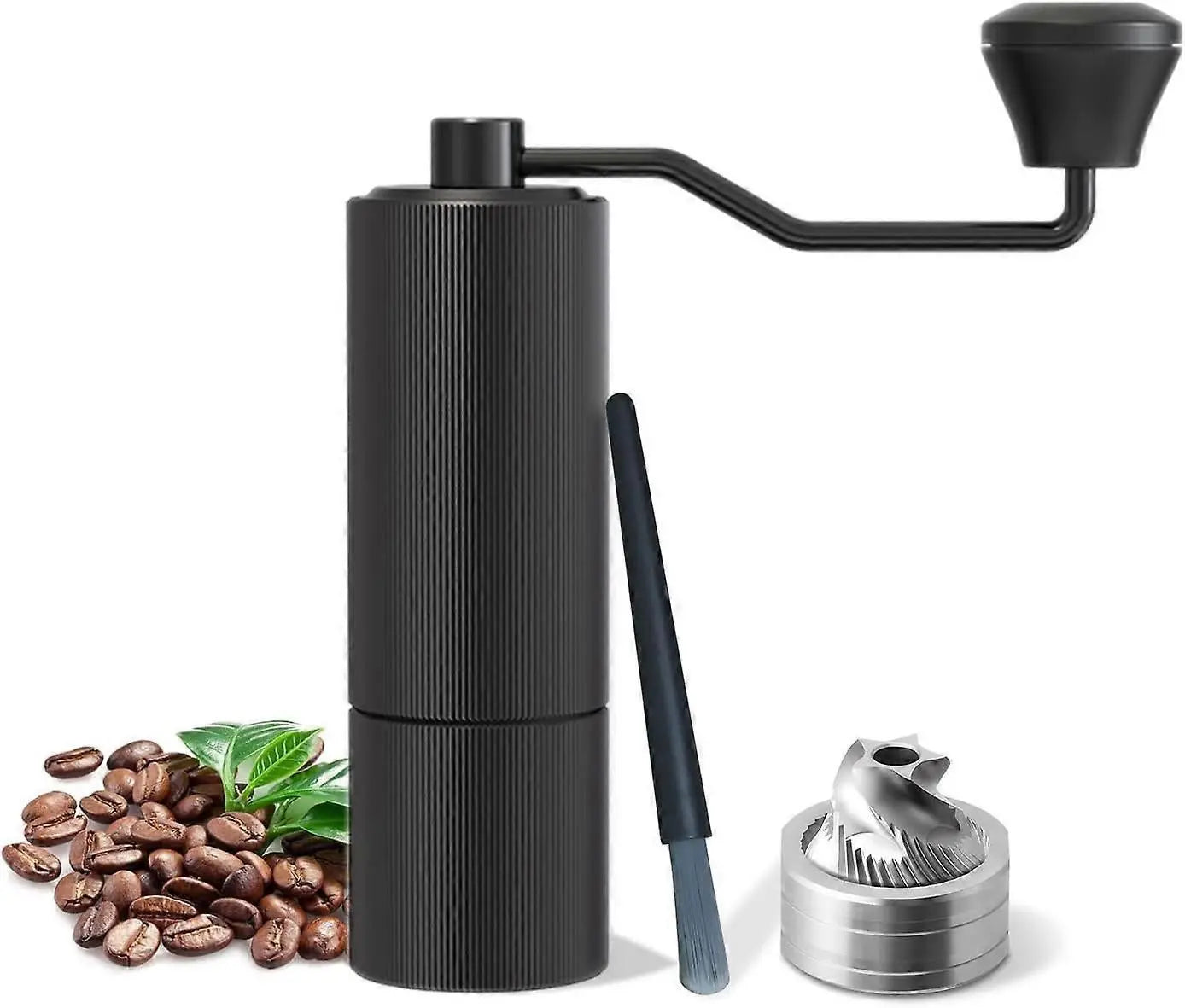 Manual Coffee Grinder - Adjustable Stainless Steel Hand Crank Coffee Mill, Portable Wholesale Hub