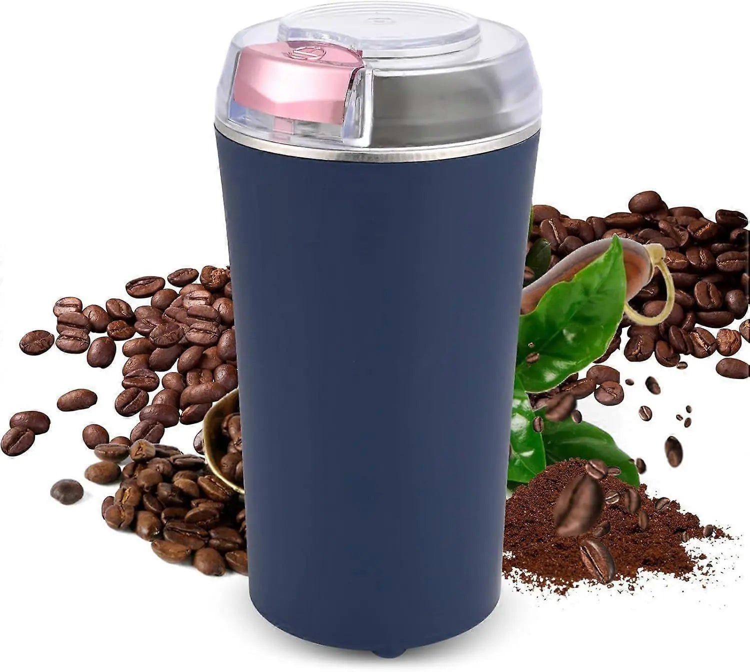 200W Electric Coffee Grinder - Stainless Steel Blades, Overheat Protection, Portable Mill Wholesale Hub