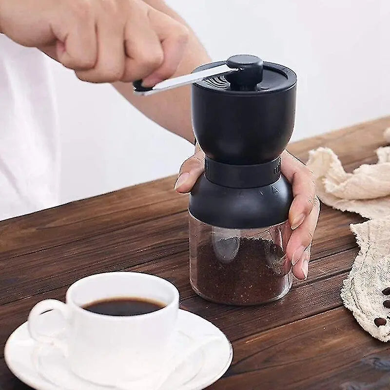 Manual Coffee Grinder - Adjustable Ceramic Burr Grinder for Drip & Espresso Coffee Wholesale Hub