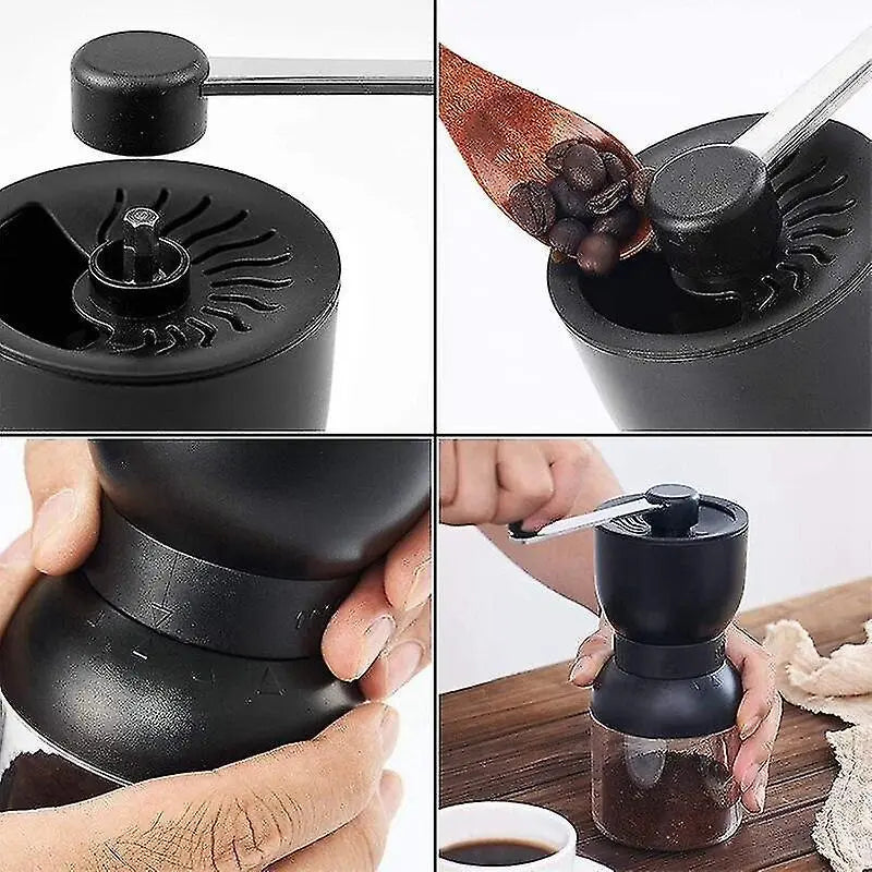 Manual Coffee Grinder - Adjustable Ceramic Burr Grinder for Drip & Espresso Coffee Wholesale Hub