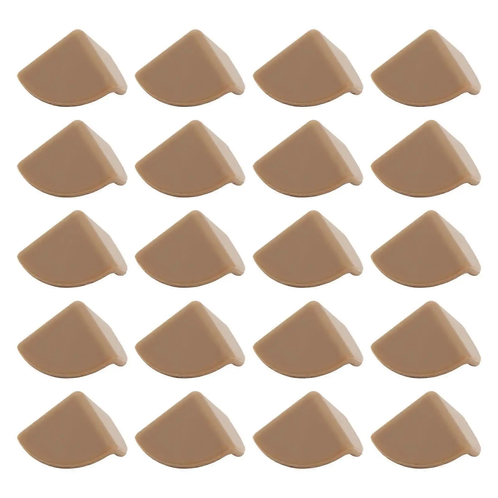 20pcs Silicone Desk Corner Protectors - Babies Proofing Furniture security Edge Guards Wholesale Hub