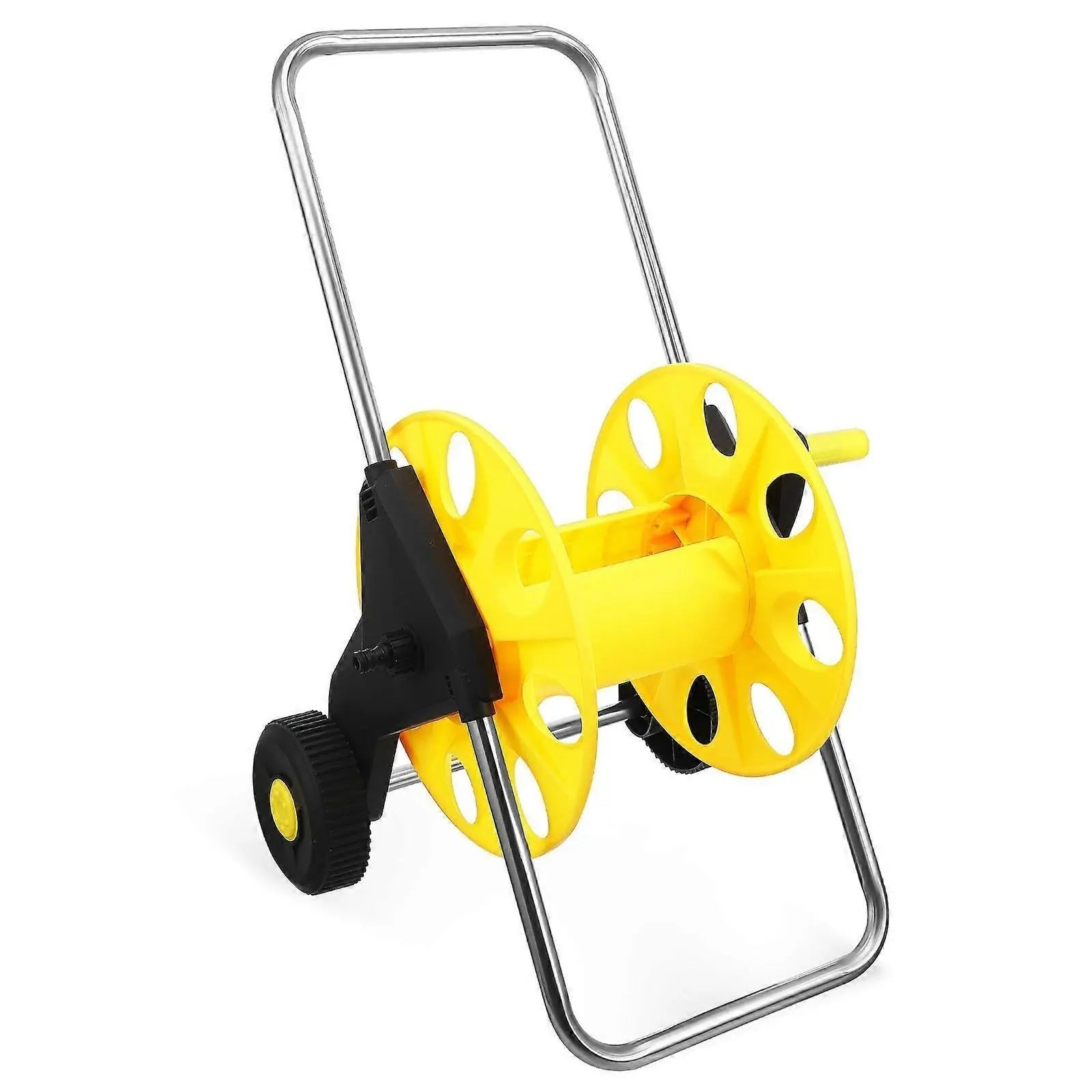 Hose Reel Cart with Wheels - Garden Hose Storage Cart with Handle and Hose Guide Wholesale Hub