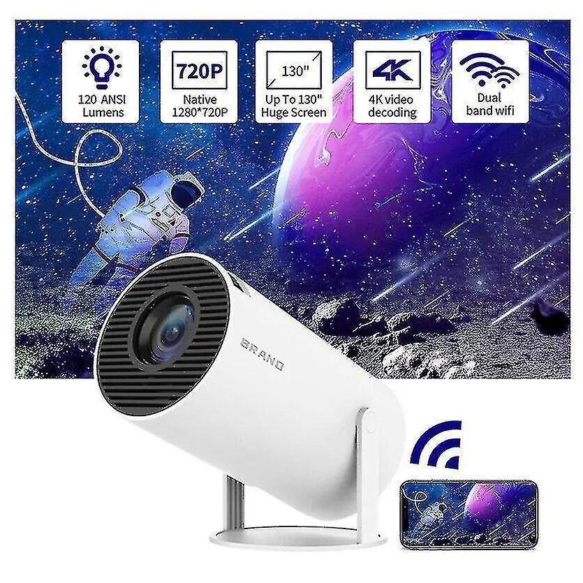 HD Projector - Portable HD Screen Video Projector for Indoor/Outdoor Use Wholesale Hub
