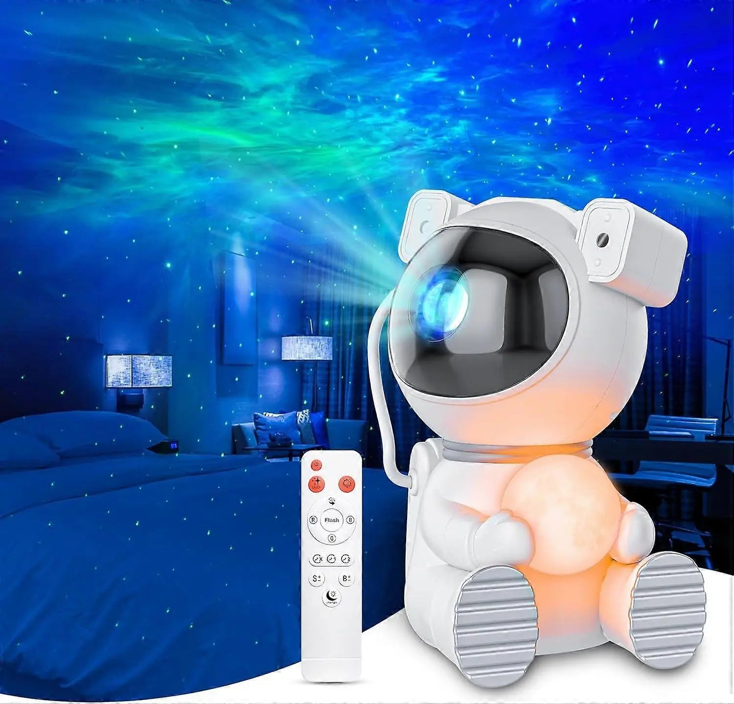 Astronaut Star Projector - Starry Sky Projector with Timer and Remote Wholesale Hub