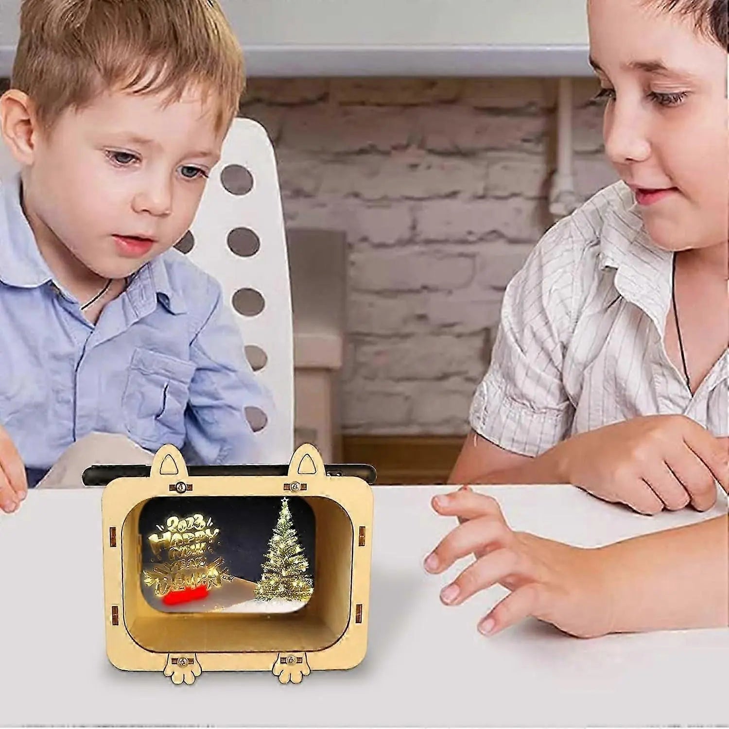 Hologram Phone Projector - Wooden Smartphone Projector Display Stand Wholesale Hub