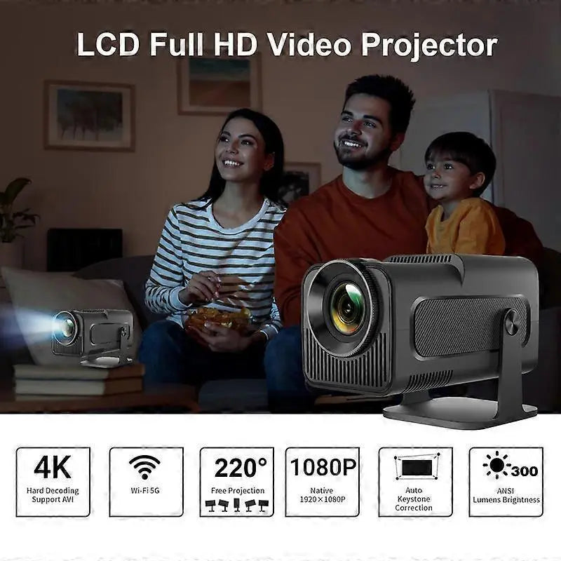 Mini Home Cinema Projector, Native 1080P, 4K Supported Wholesale Hub