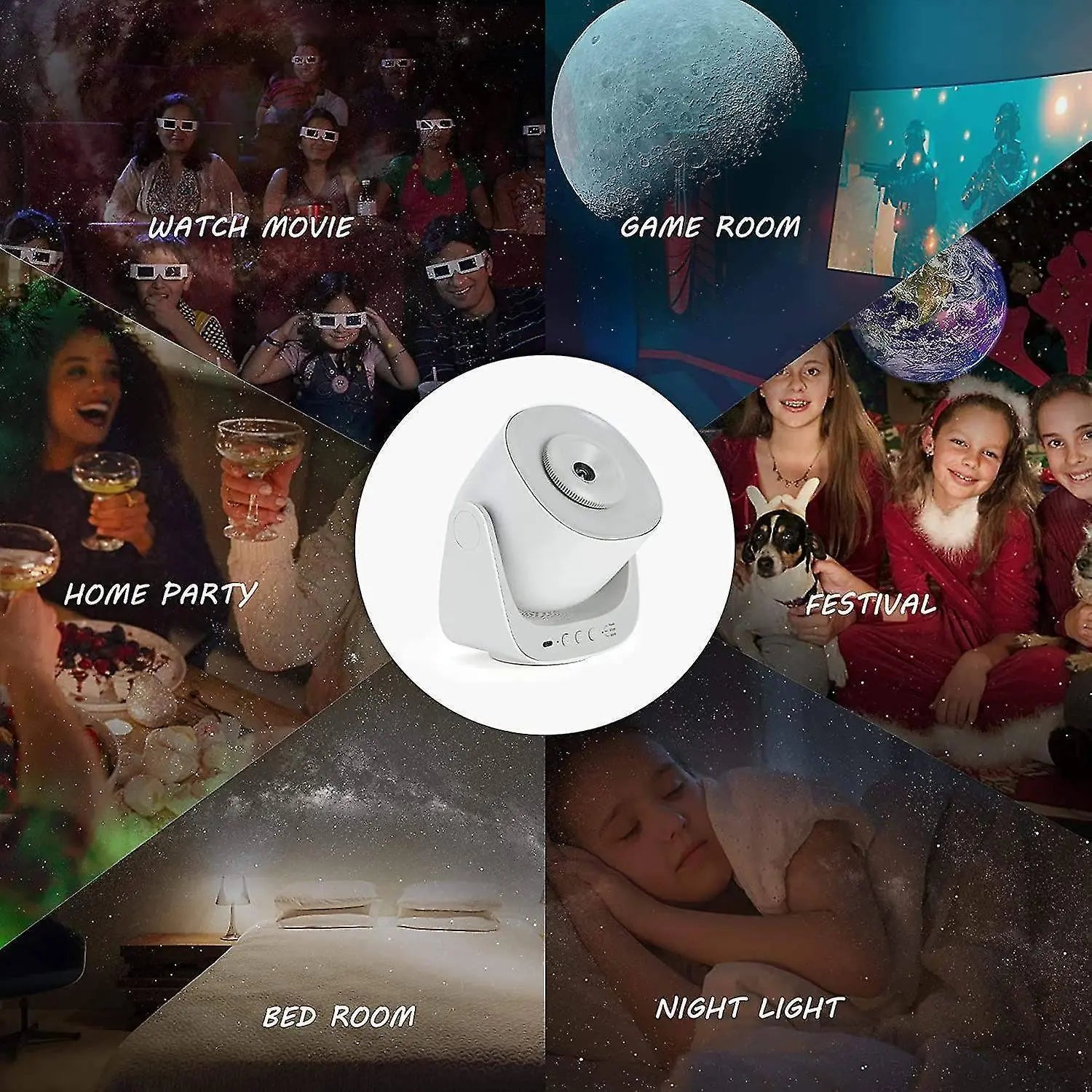 Planetarium Star & Galaxy Projector for Night Sky Wholesale Hub