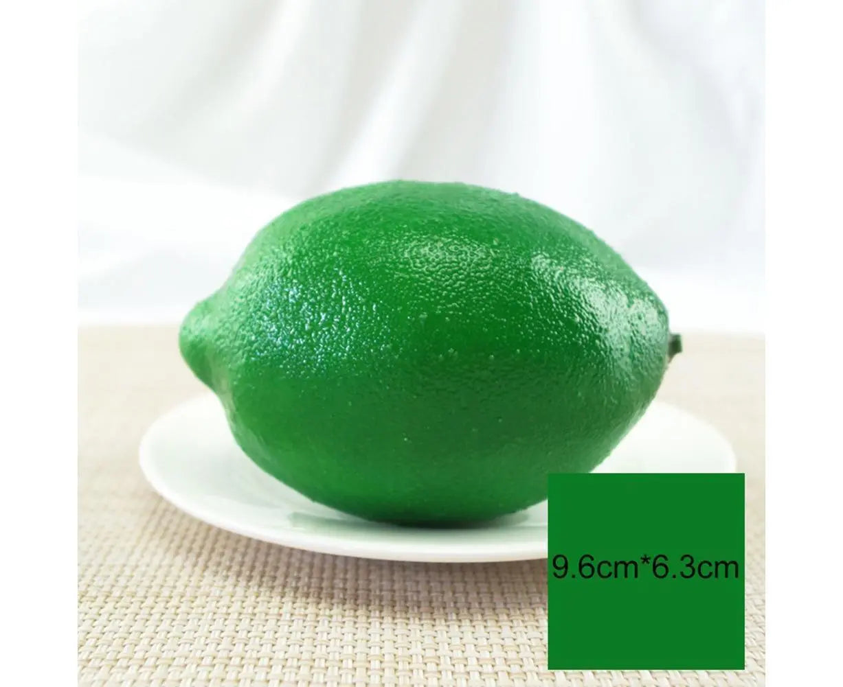 10Pcs Mini Artificial Lemon Simulation Fruit Photography Prop Party Table Decor-Yellow Wholesale Hub