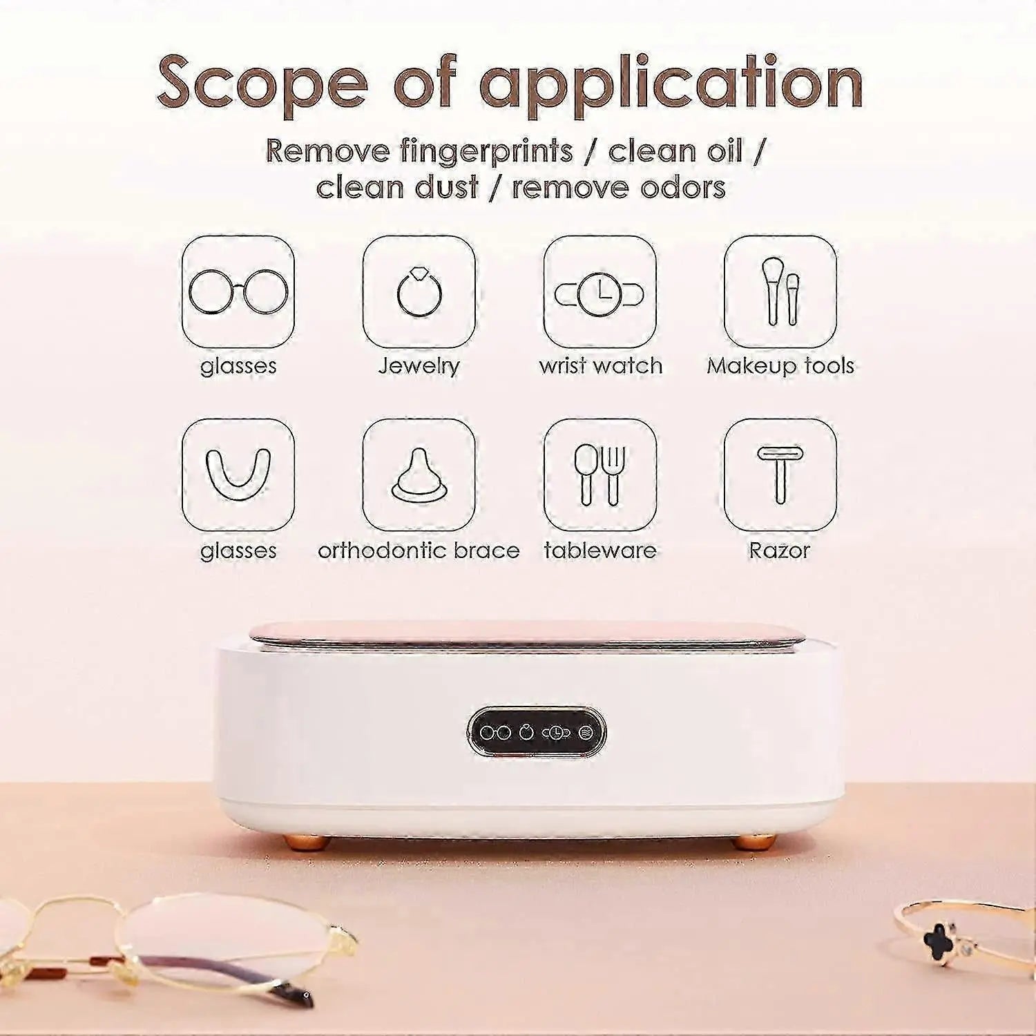 Professional Ultrasonic Jewelry, Watch & Eyeglass Cleaner Machine Wholesale Hub
