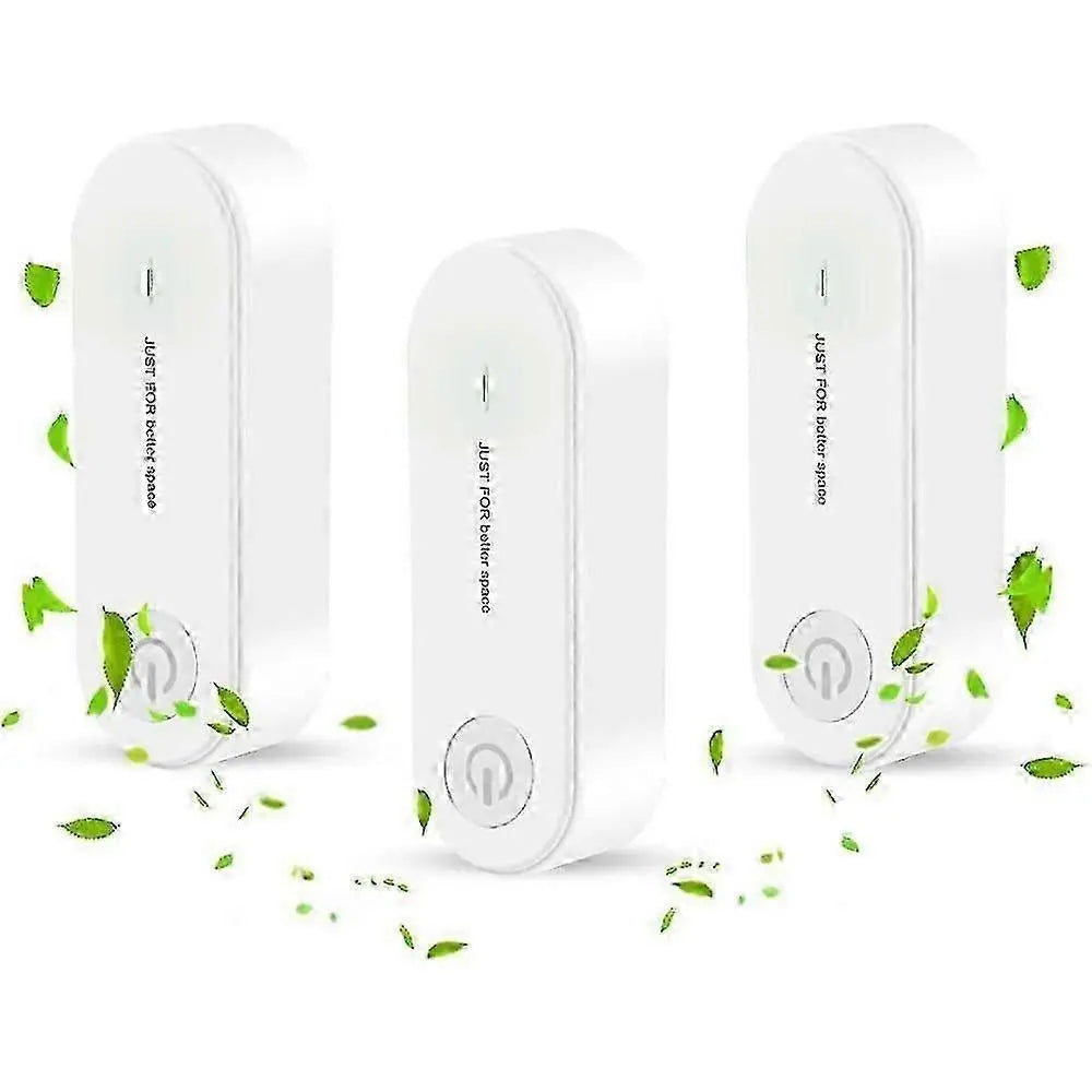3Pcs Mini Plug-in Air Purifier, Ion Generator for Pets & Home Wholesale Hub